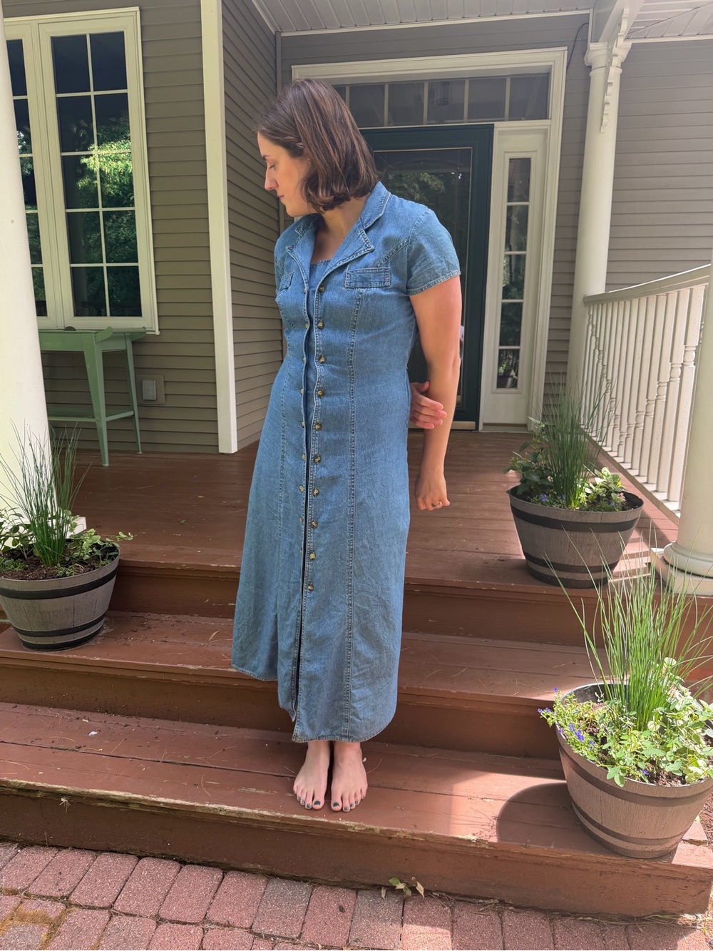 Joni Blair VTG Vintage denim dress